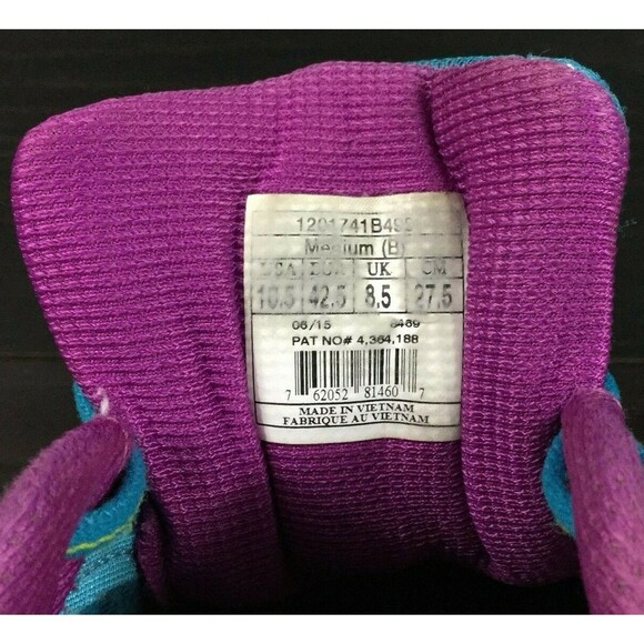 Brooks Adrenaline GTS 15-Women Sz 10.5(B) Blue Running Jogging Shoes 1201741B498 - Picture 9 of 9